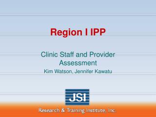 Region I IPP