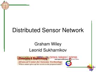 Distributed Sensor Network