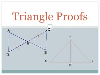 Triangle Proofs