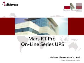 Mars RT Pro On-Line Series UPS