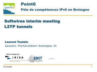 Point6 Pôle de compétences IPv6 en Bretagne