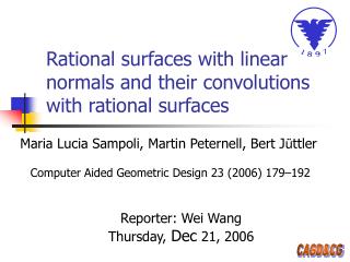 Rational surfaces with linear normals and their convolutions with rational surfaces