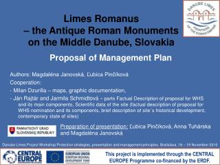 Limes Romanus – the Antique Roman Monuments on the Middle Danube, Slovakia