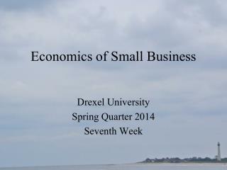 Economics of Small Business