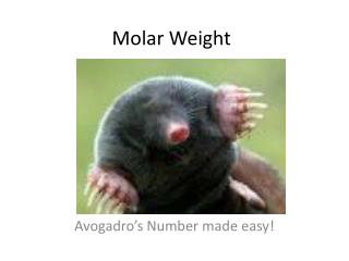 Molar Weight