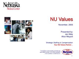 Strategic Staffing &amp; Compensation Your NU Values Partner …