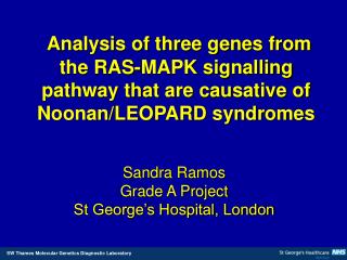 Sandra Ramos Grade A Project St George’s Hospital, London