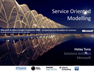 Service Oriented Modelling