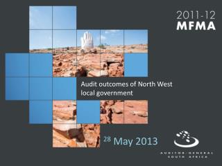 Audit outcomes of North West local government