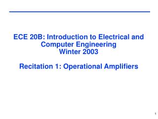Ideal Amplifier