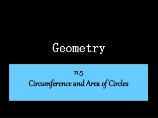 Geometry