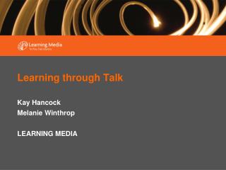 Learning through Talk