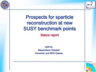 Prospects for sparticle reconstruction at new SUSY benchmark points Status report