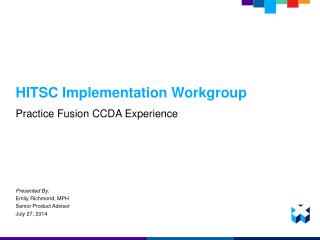 HITSC Implementation Workgroup