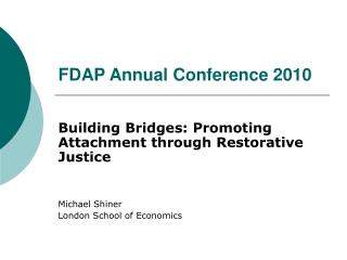FDAP Annual Conference 2010