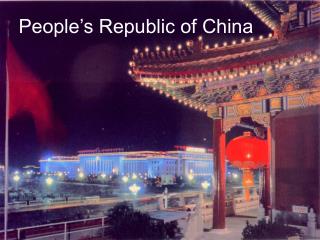 People’s Republic of China