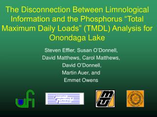 Steven Effler, Susan O’Donnell, David Matthews, Carol Matthews, David O’Donnell,