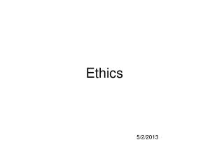 Ethics