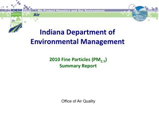 Indiana Department of Environmental Management