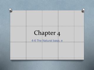 Chapter 4