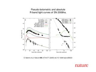 S Valenti et al. Nature 459 , 674-677 (2009) doi:10.1038/nature08023