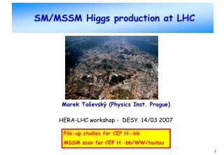 SM/MSSM Higgs production at LHC