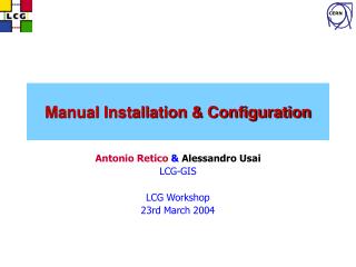 Manual Installation & Configuration