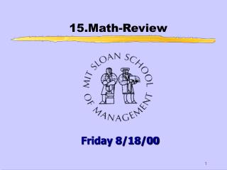 15.Math-Review