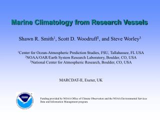 Marine Climatology from Research Vessels