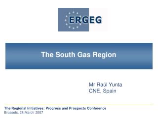 Main Features of the South Gas Region