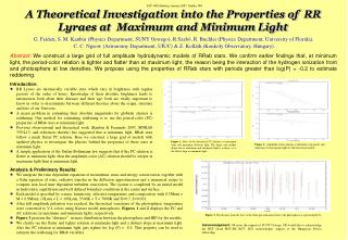 A Theoretical Investigation into the Properties of RR Lyraes at Maximum and Minimum Light