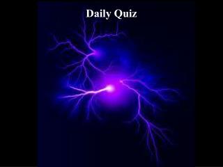 Daily Quiz