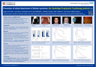 Stickler syndrome (MIM#108300)