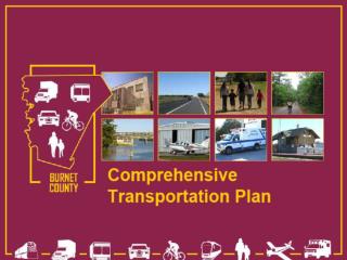 1974 Burnet County Transportation Plan