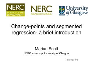 Change-points and segmented regression- a brief introduction