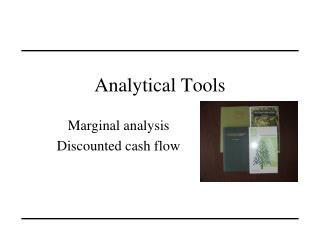 Analytical Tools