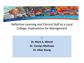 Reflective Learning and Clerical Staff at a Local College: Implications for Management