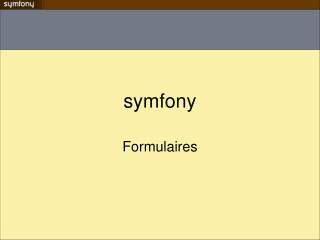 symfony