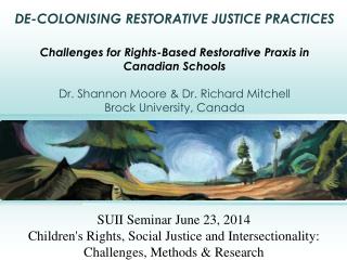 SUII Seminar June 23, 2014