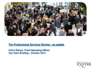 The Professional Services Review: an update