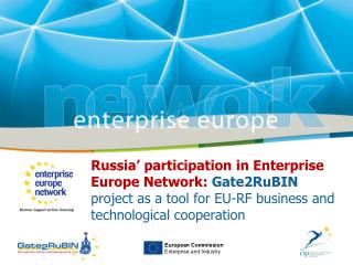 European Commission Enterprise and Industry