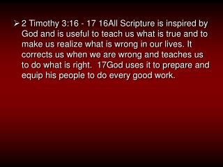 People of Integrity