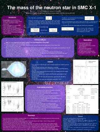 The mass of the neutron star in SMC X-1