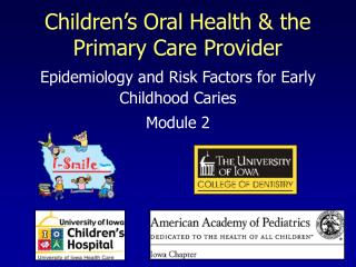 Children’s Oral Health &amp; the Primary Care Provider