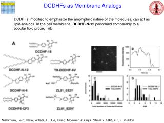 DCDHFs as Membrane Analogs