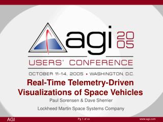 Real-Time Telemetry-Driven Visualizations of Space Vehicles