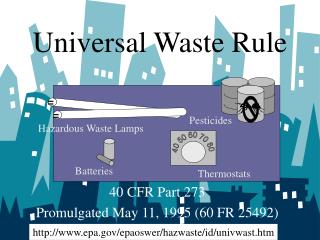 Universal Waste Rule