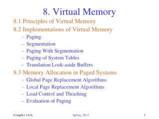 8. Virtual Memory