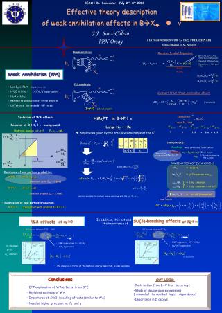 Effective theory description of weak annihilation effects in B X u l n