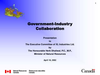 Government-Industry Collaboration